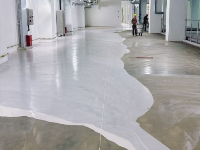 BestRich  unique technology of water-based epoxy floor paint